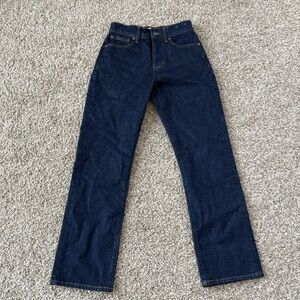 Madewell Petite 90s Straight Jean Norman Wash